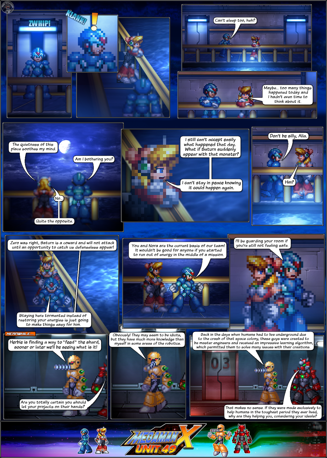 MMX:U49 - S1Ch6: Nightly Torments (Page 1) by IrregularSaturn