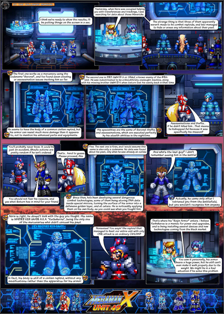 MMX:U49 - S1Ch7: Briefing (Page 1) by IrregularSaturn