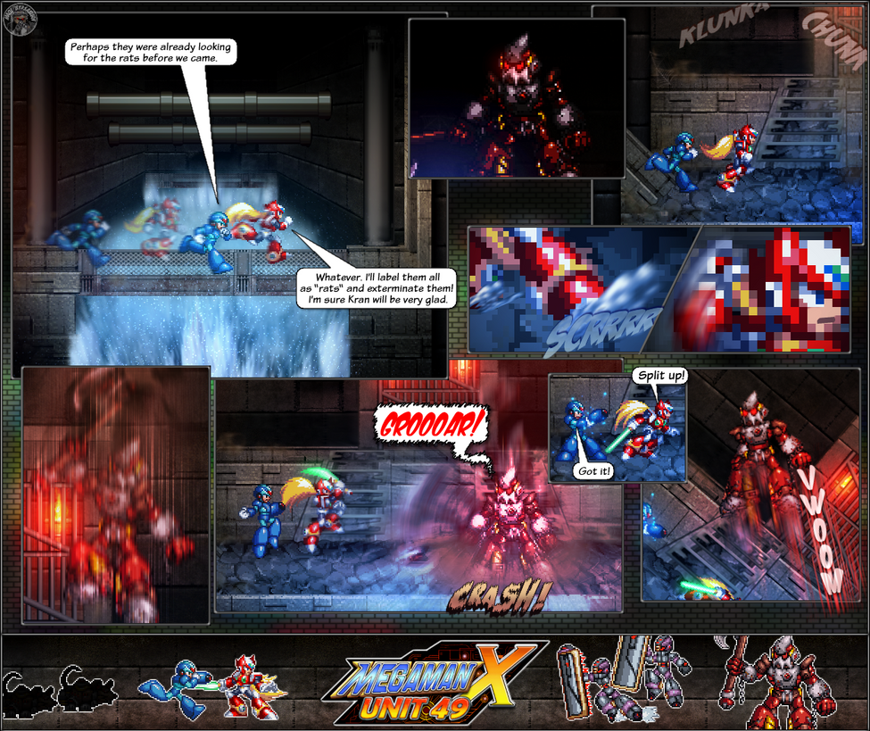 MMX:U49 - S1Ch10: The Sewers (Page 3) by IrregularSaturn