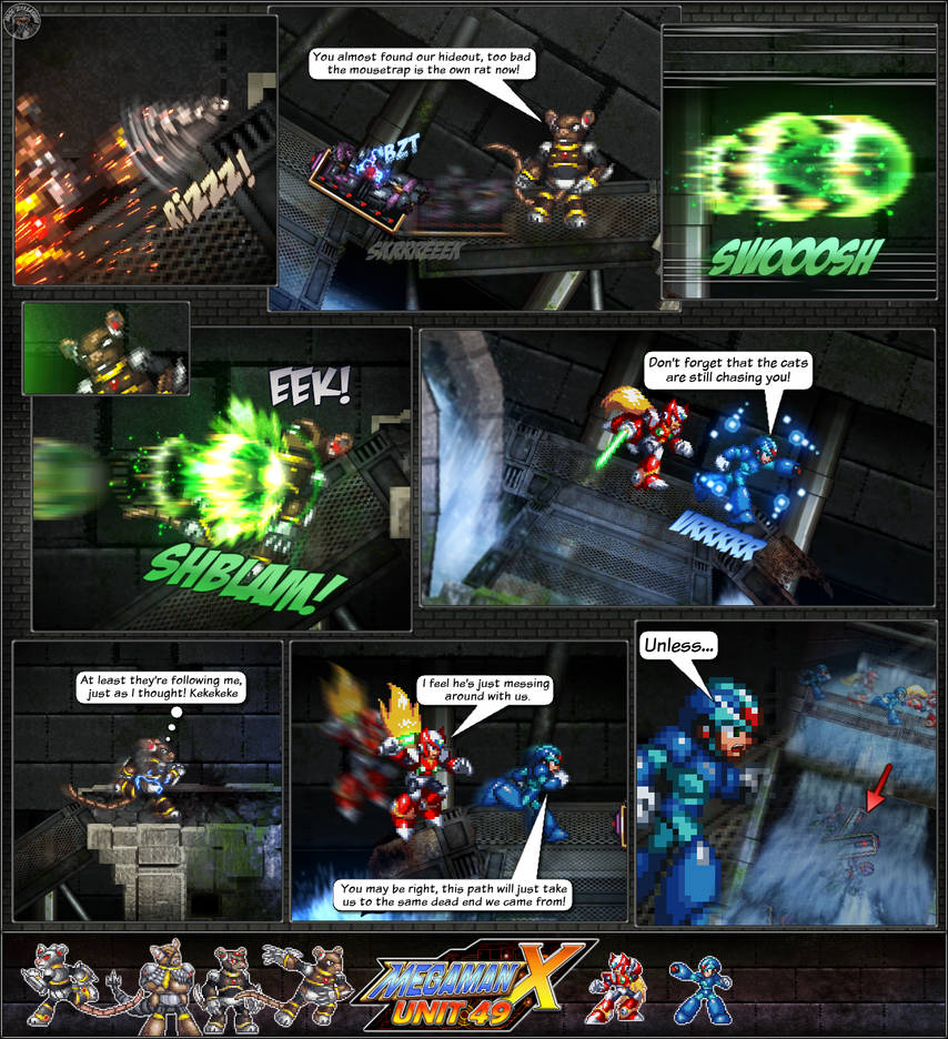 MMX:U49 - S1Ch11: Cat and Mice (Page 7) by IrregularSaturn