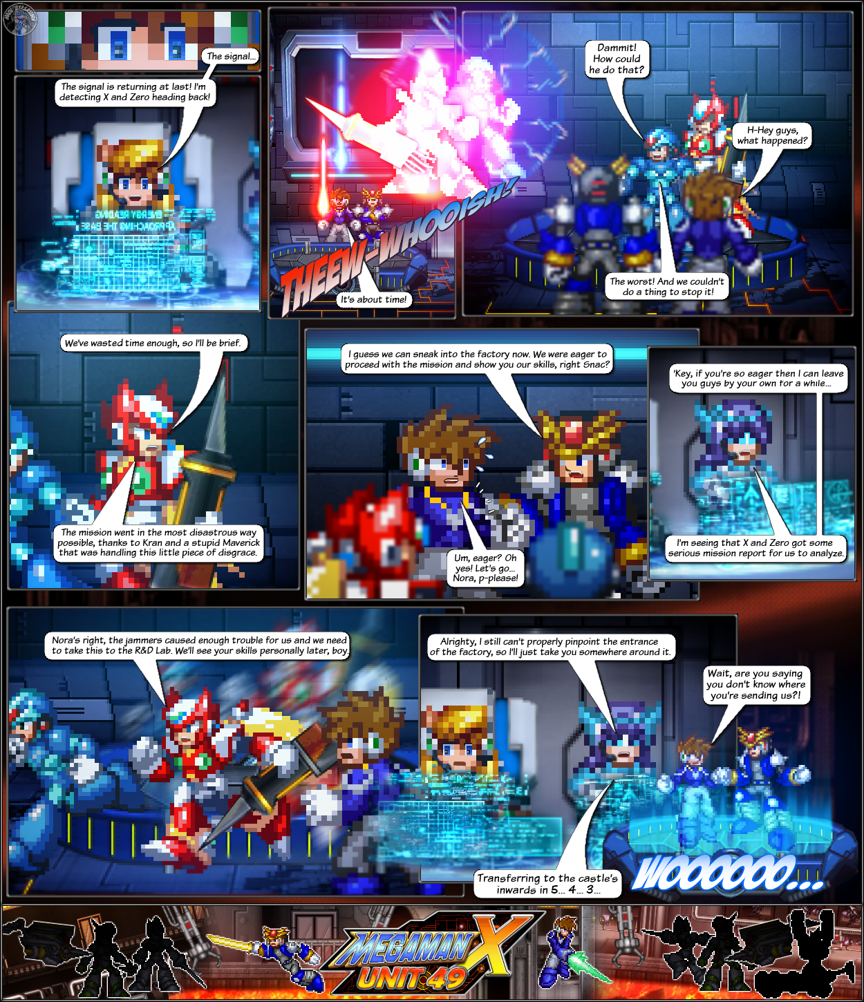 MMX:U49 - S1Ch12: Factory Problems (Page 1) by IrregularSaturn