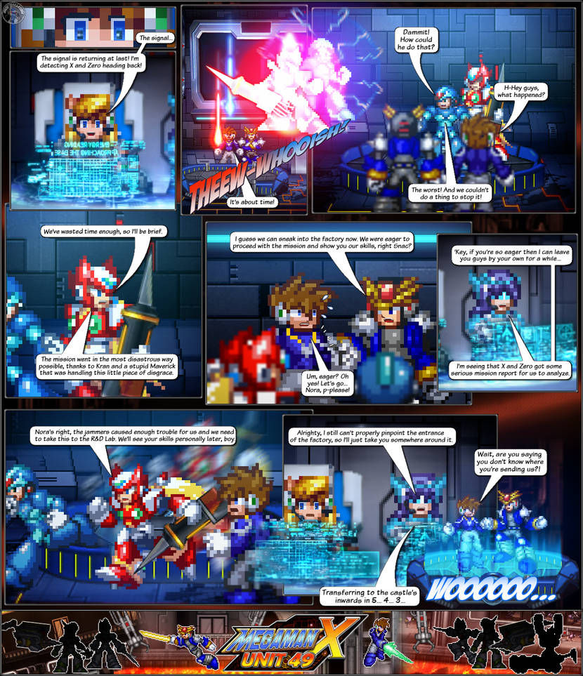 MMX:U49 - S1Ch12: Factory Problems (Page 1) by IrregularSaturn