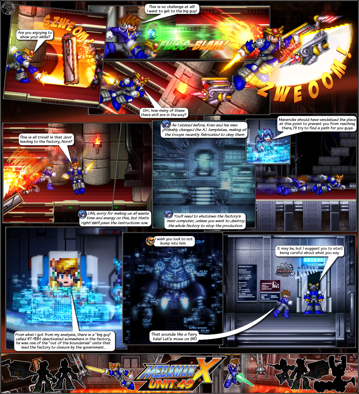 MMX:U49 - S1Ch12: Factory Problems (Page 3) by IrregularSaturn