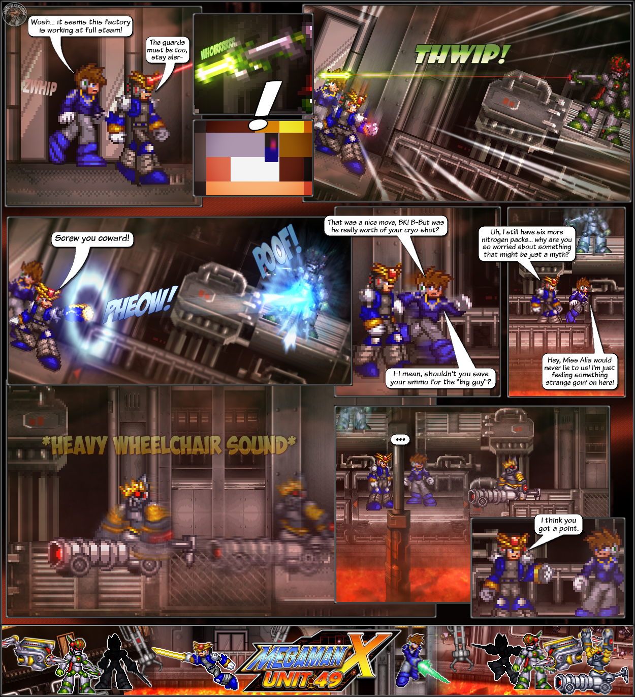 MMX:U49 - S1Ch12: Factory Problems (Page 4) by IrregularSaturn