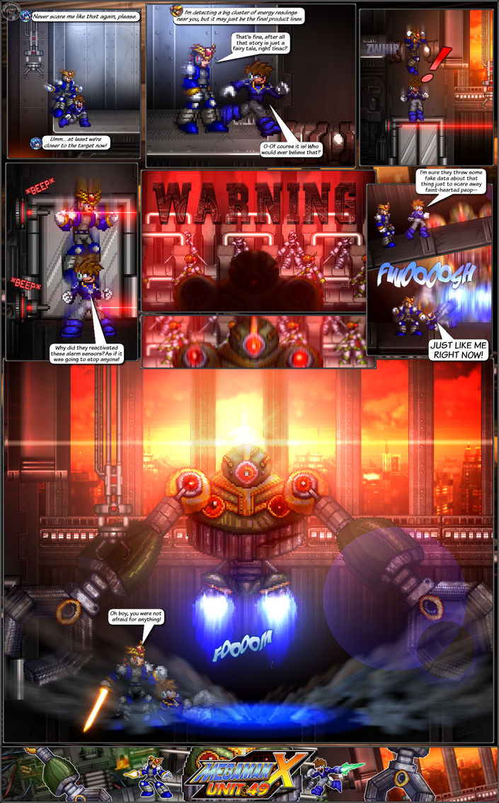 MMX:U49 - S1Ch13: Forgotten Monstrosity (Page 1) by IrregularSaturn