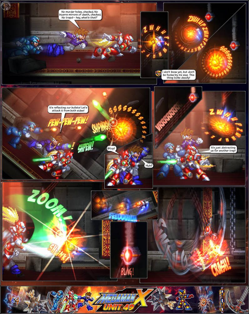 MMX:U49 - S1Ch14: Royal Blockades (Page 9) by IrregularSaturn