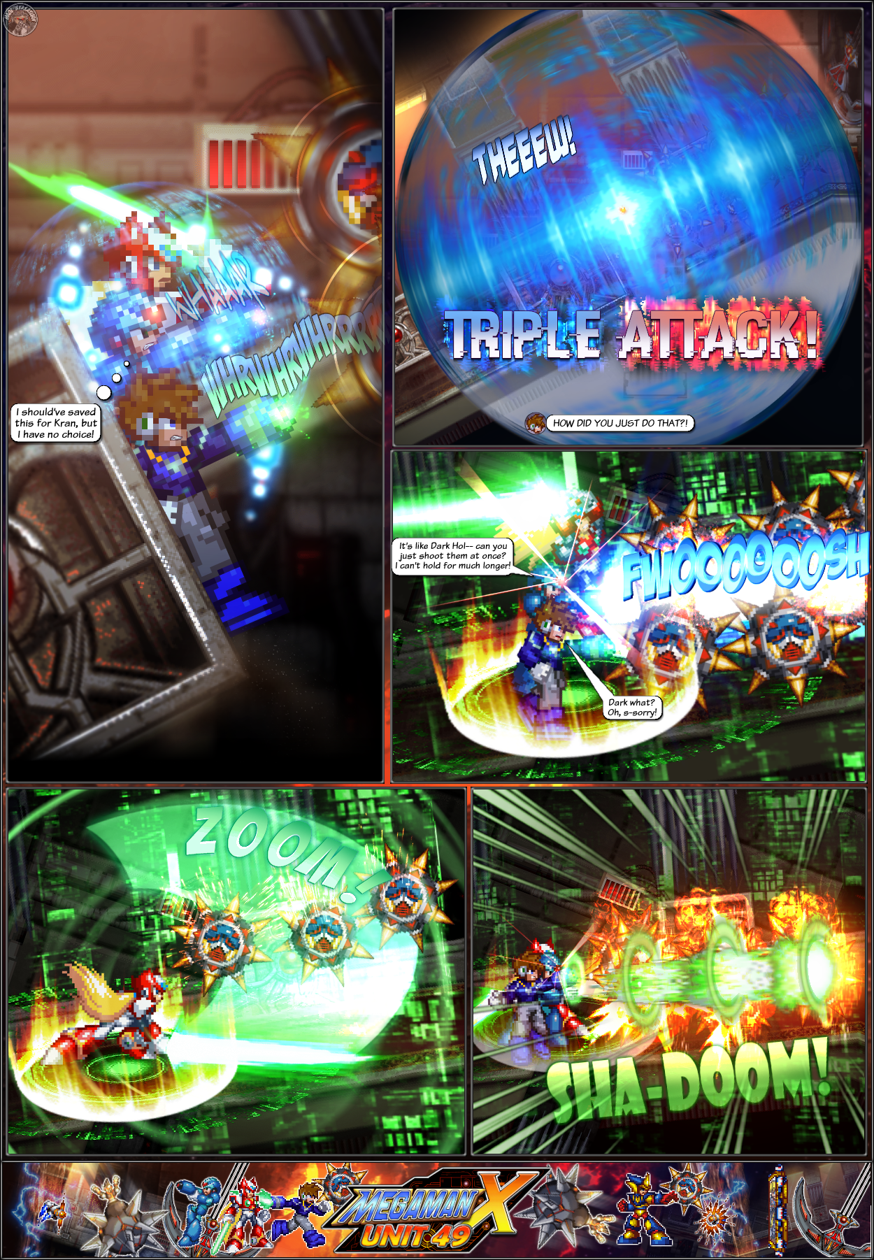 MMX:U49 - S1Ch14: Royal Blockades (Page 12) by IrregularSaturn