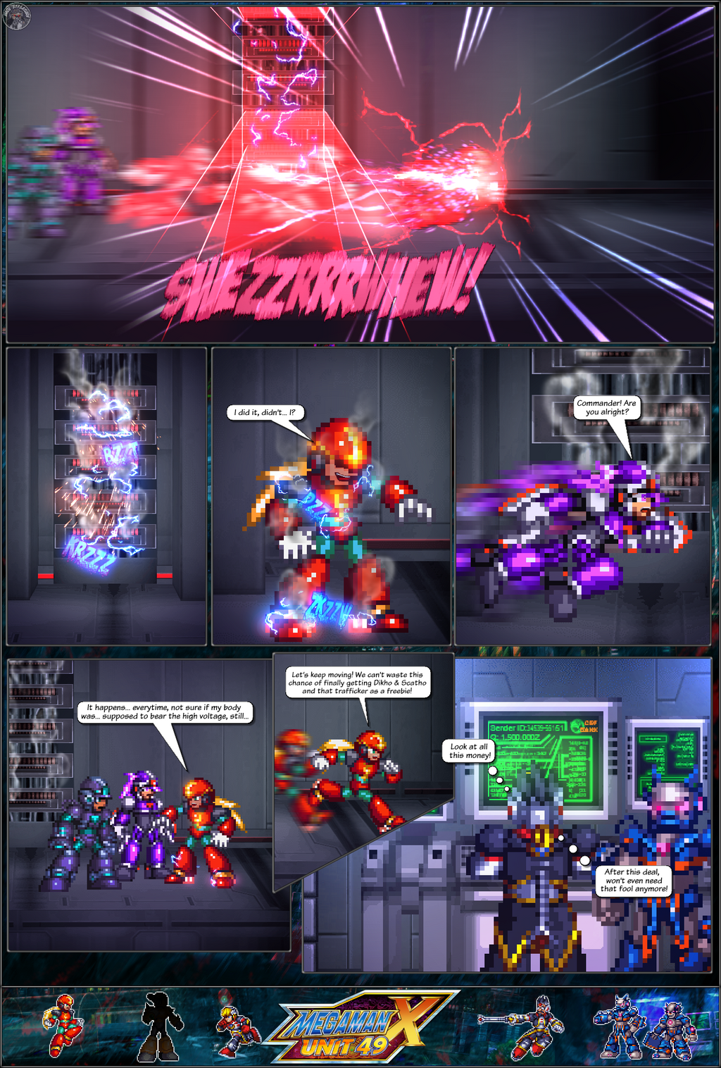 MMX:U49 - S1Ch17: Chain Vengefulness (Page 4) by IrregularSaturn