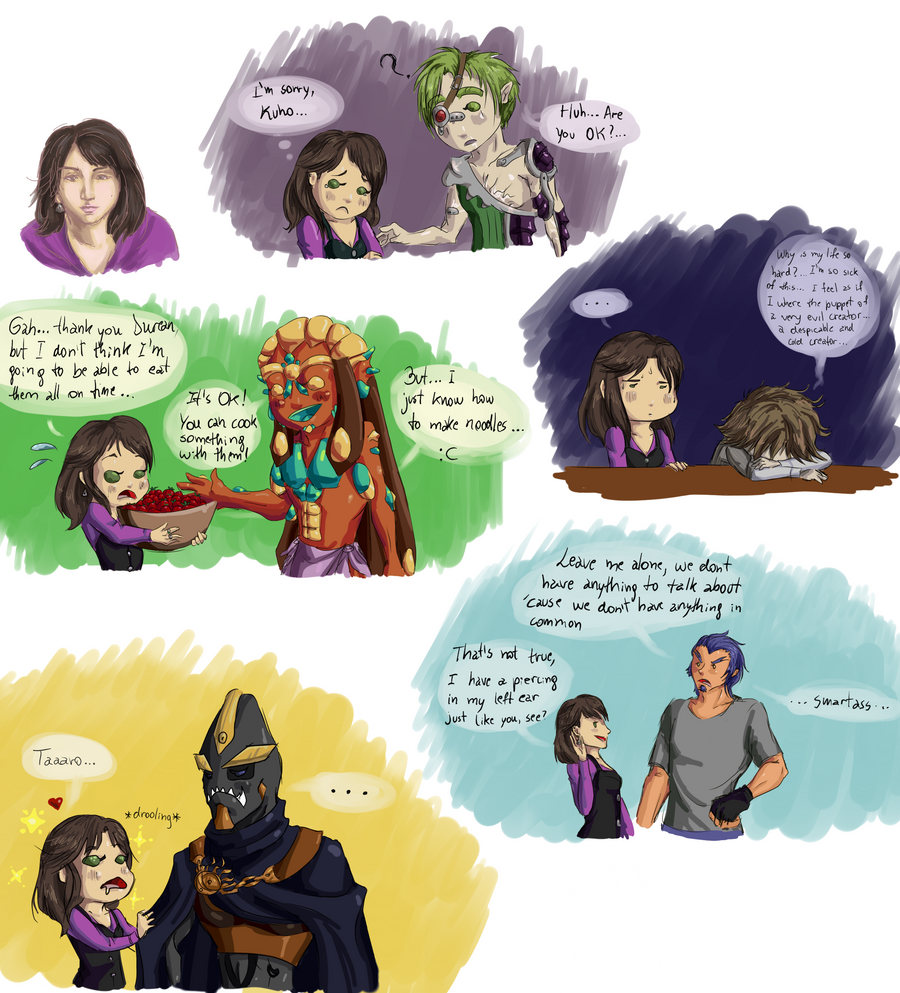 Chatting with them by Atey