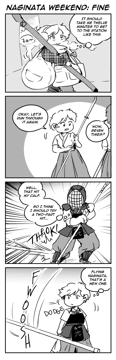 ToaG: Naginata Weekend -- Fine by TriaElf9