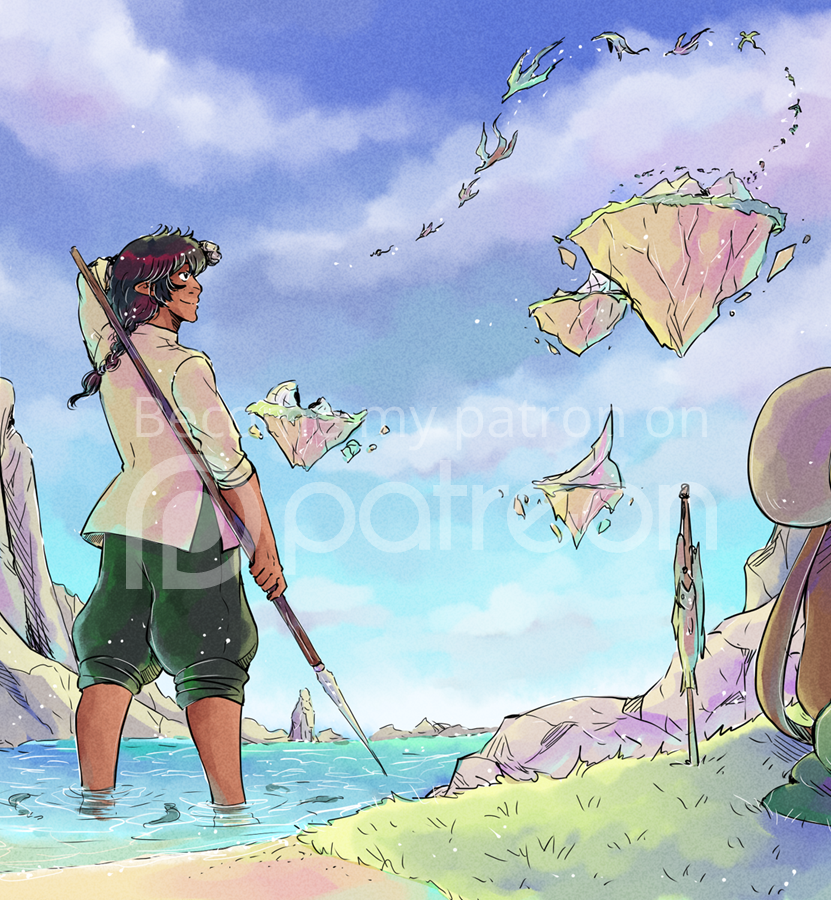 June 2018 Patreon Wallpaper by TriaElf9