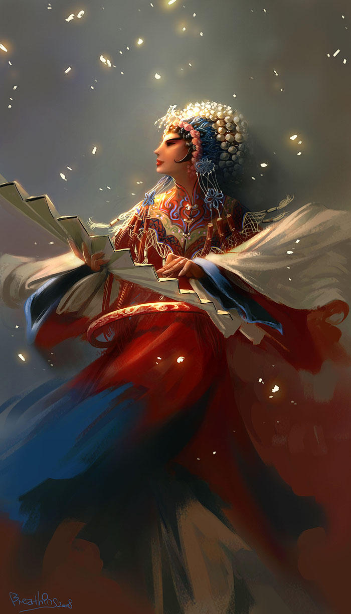 chinese opera by breath-art