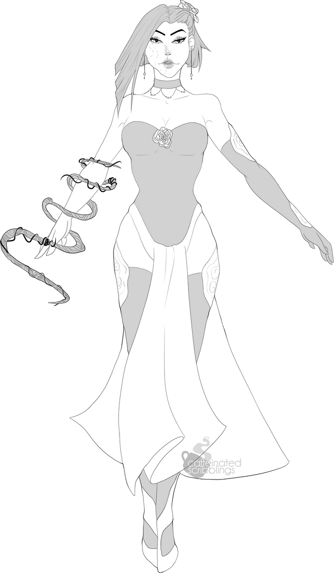 RLC: Earth Mage by caffeine-scribbles