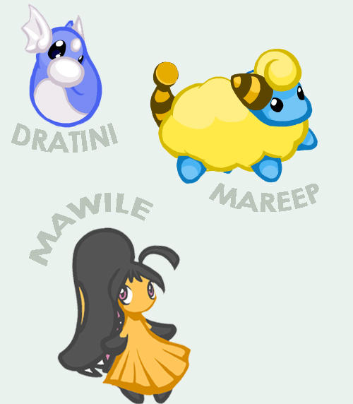 Random Pokemon by mewgal