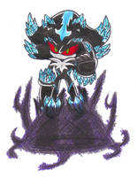 Mephiles the Dark Plushie V2 by LiChiba on DeviantArt