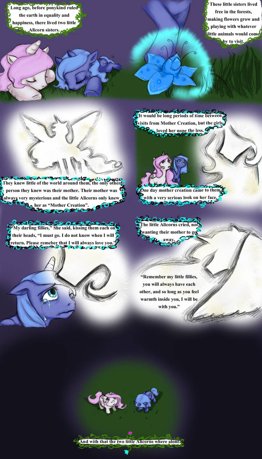 When We Where Young - Page one by BlueParsley