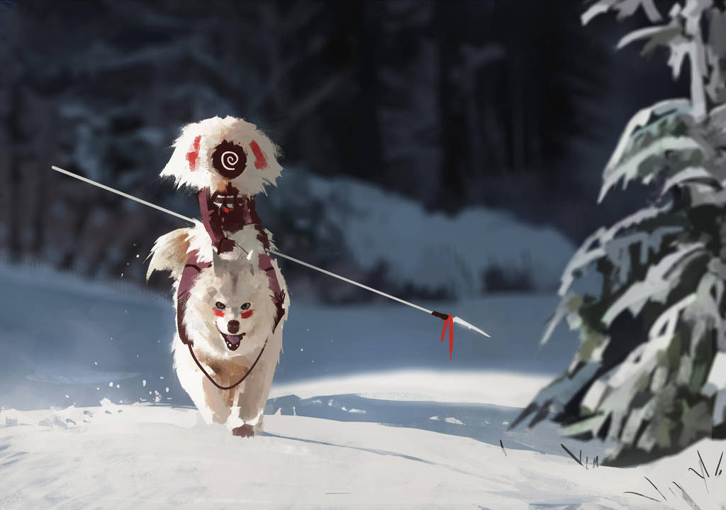 wolf rider speed paint by Toblin wolf rider speed paint by Toblin
