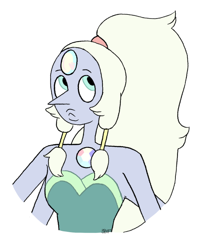 Lovely lady Opal from Cartoon Networks Steven Universe Character©Cartoon Network Art©Me