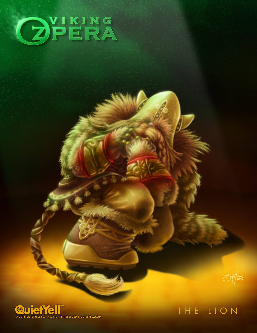 VIking OZpera : The Lion by ScottMonaco