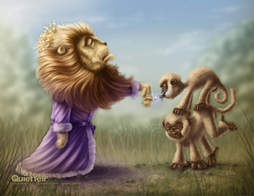 The Overly Lordly Lion by ScottMonaco