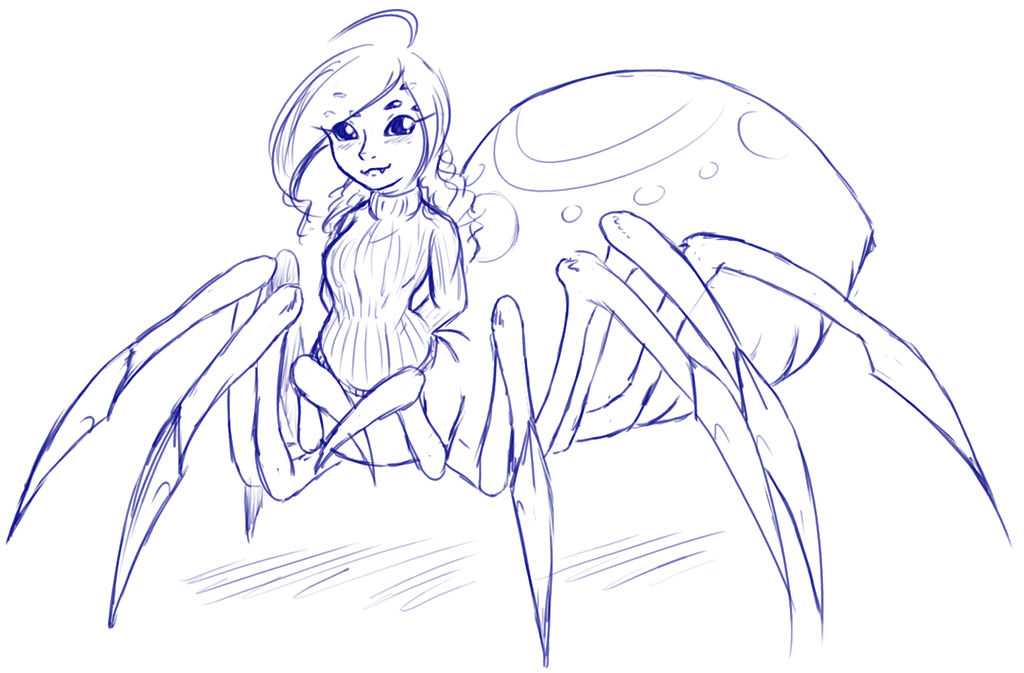 Lucy Spider by LukkiStarr