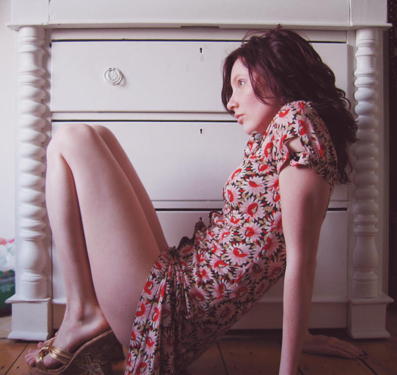 silly flower dress by Star-Fake