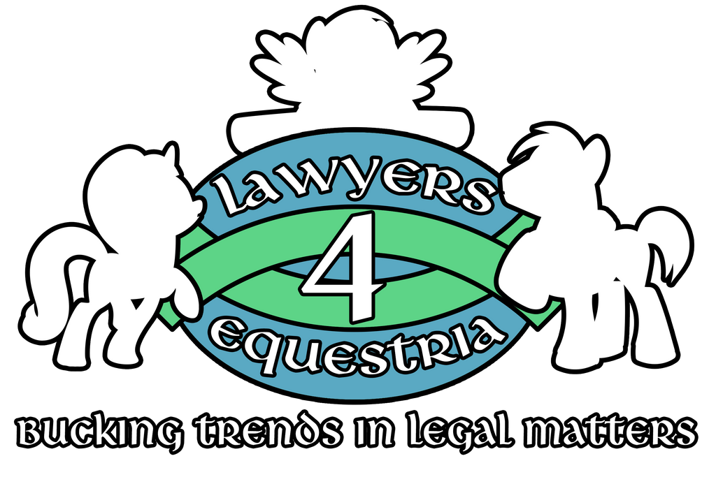 Lawyers4Equestria Logo by CreamCrazy