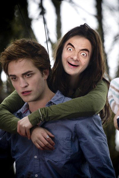 Edward Cullen and... Mr. Bean? by Sawatari213