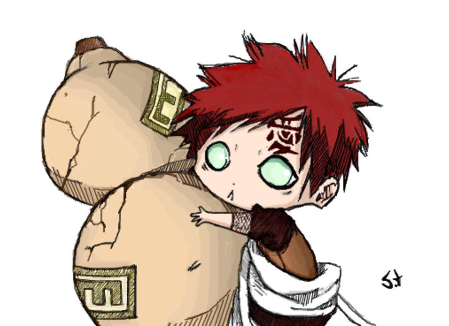 Gaara Chibi By Naldojunio On Deviantart