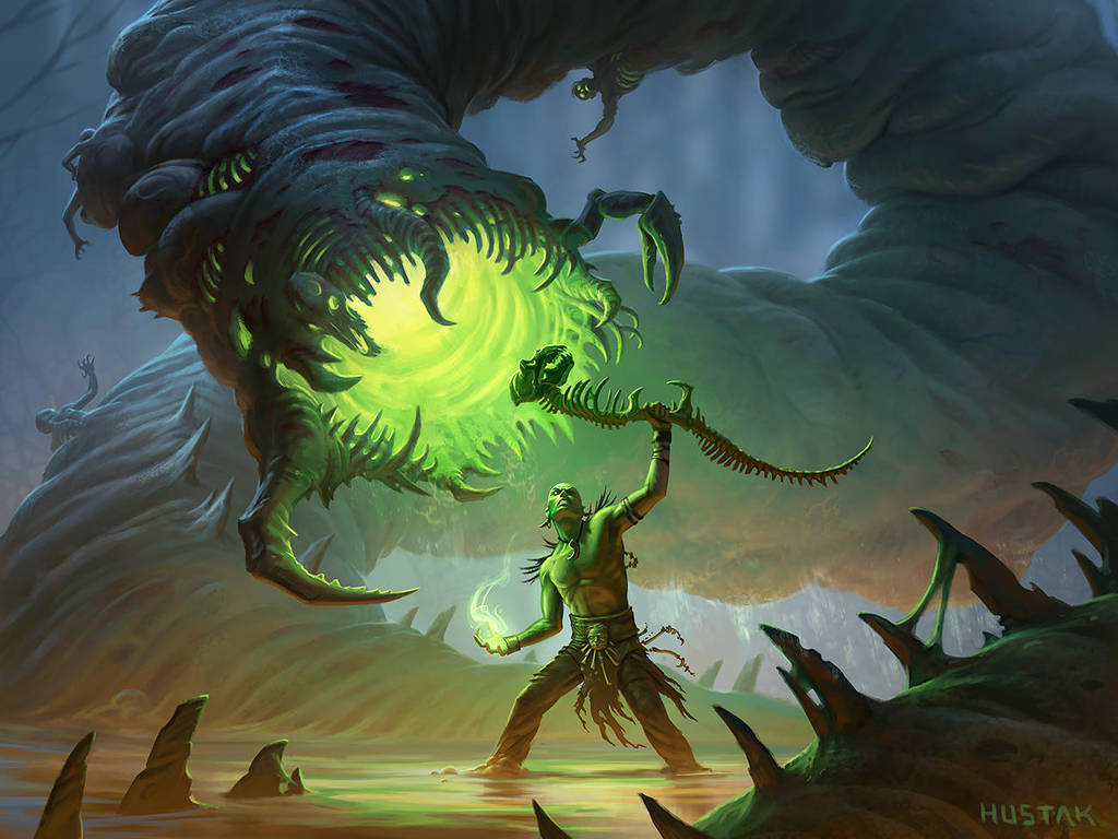 Wurm Summoning by joelhustak