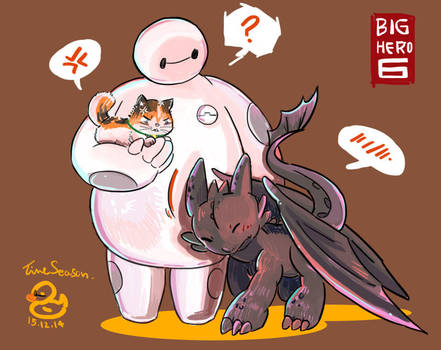 Fall in love with BAYMAX ! by Time-Season