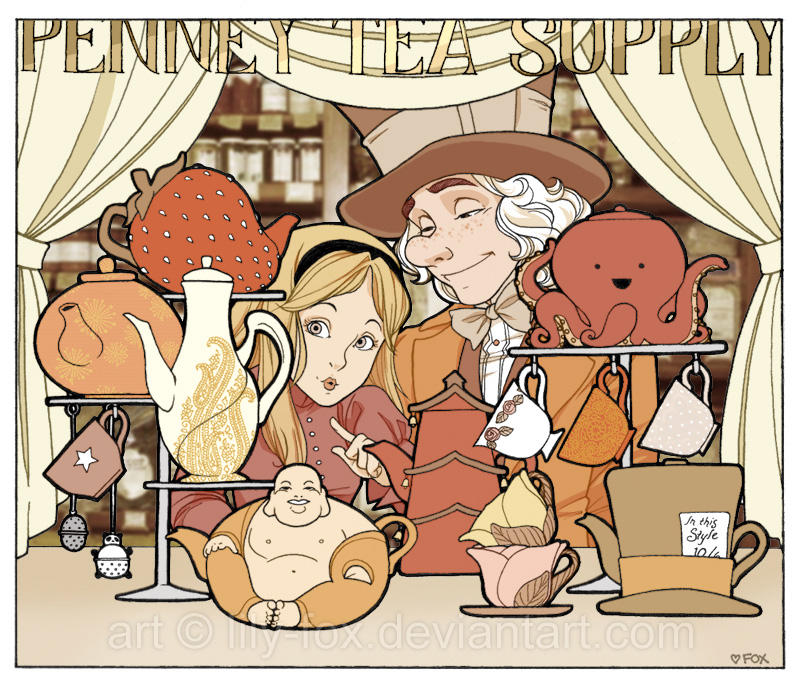 Down at the Penney Tea Supply by lily-fox
