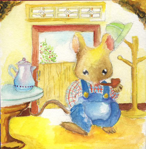 grandpa pipe mouse by ekoyagami