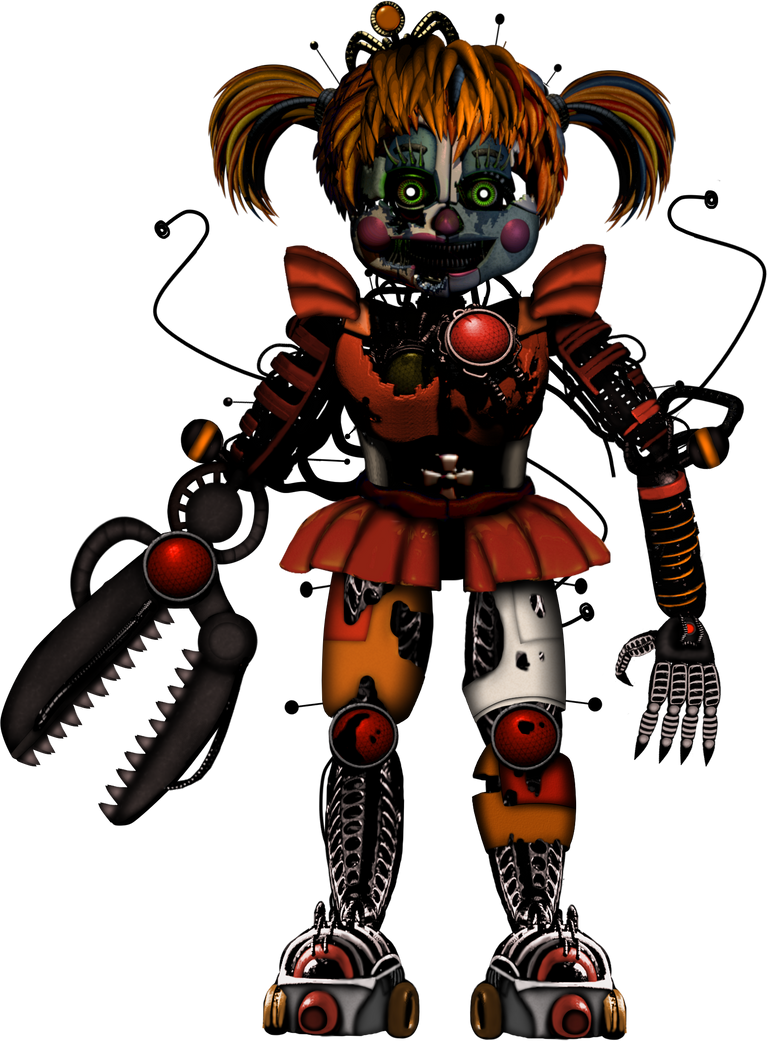 Scrap Baby full body by Fnaf-fan201 on DeviantArt This is the best scraptrap full body i've ever seen, good job!