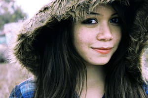 Winter smile by MaryVanCleave