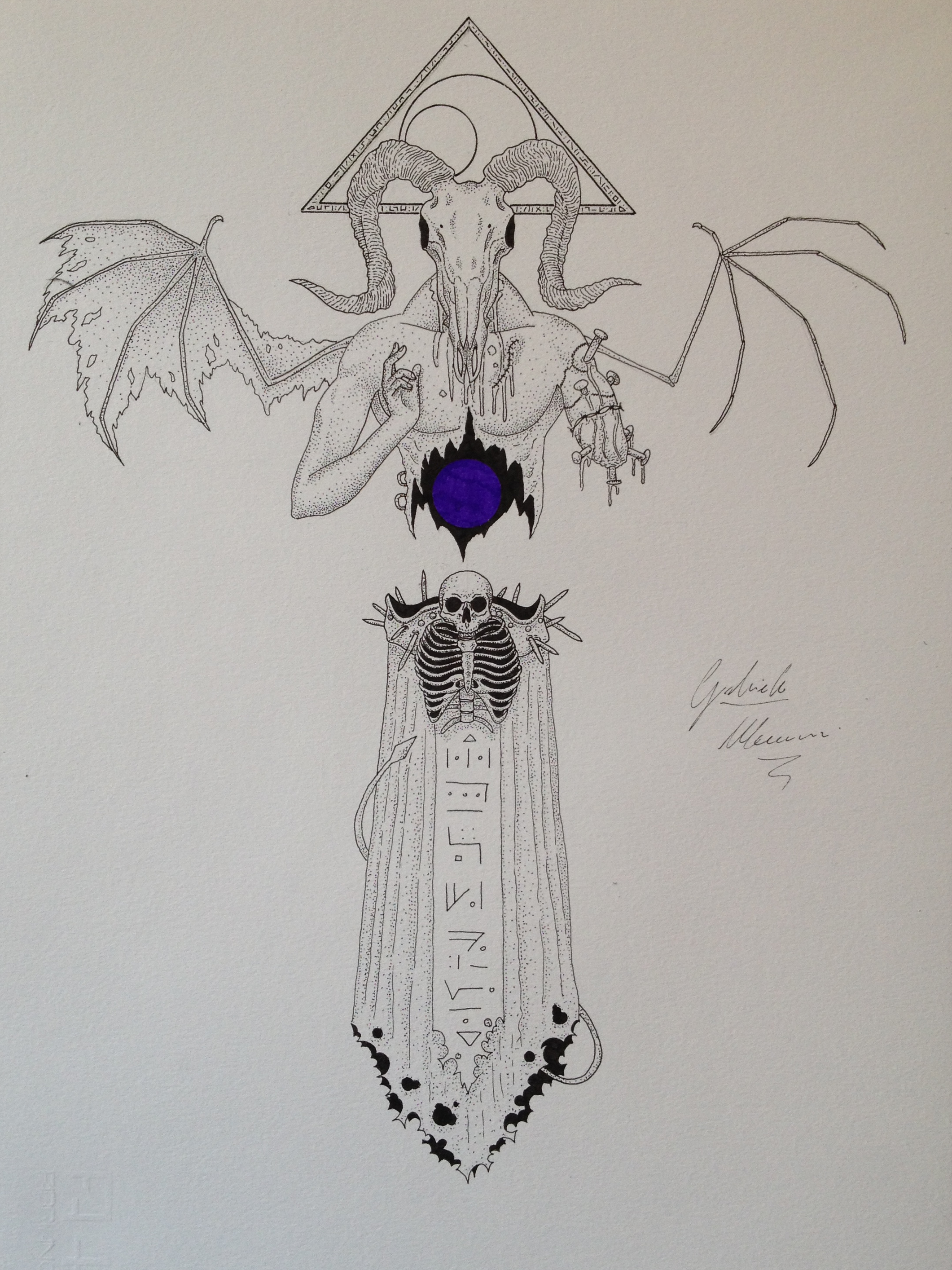 Amael - corrupted angel of desperation by GabriM3