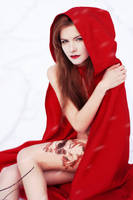 red riding hood (nude) #2 by Ann-Rentgen
