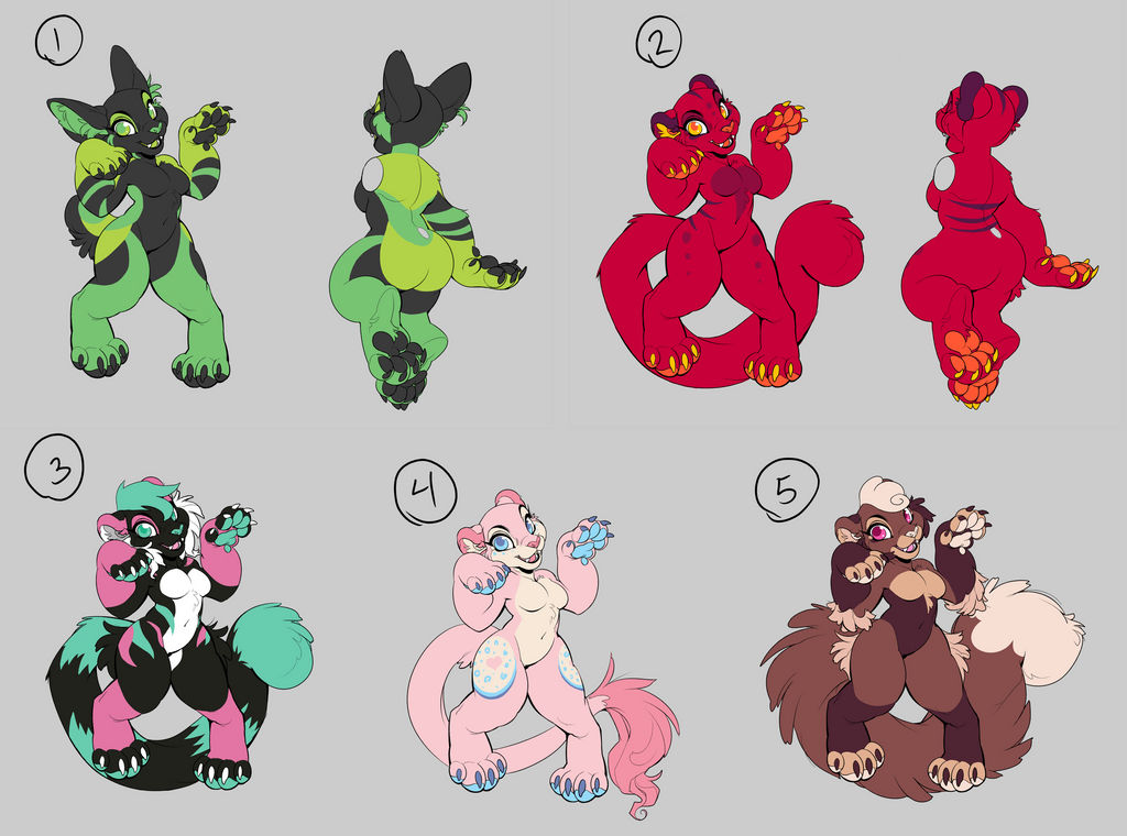 Adoptables by Kimmorz