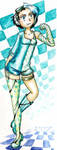 Checkerboard Caren by BellaCielo