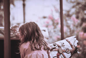 the girl on the carousel by Catliv