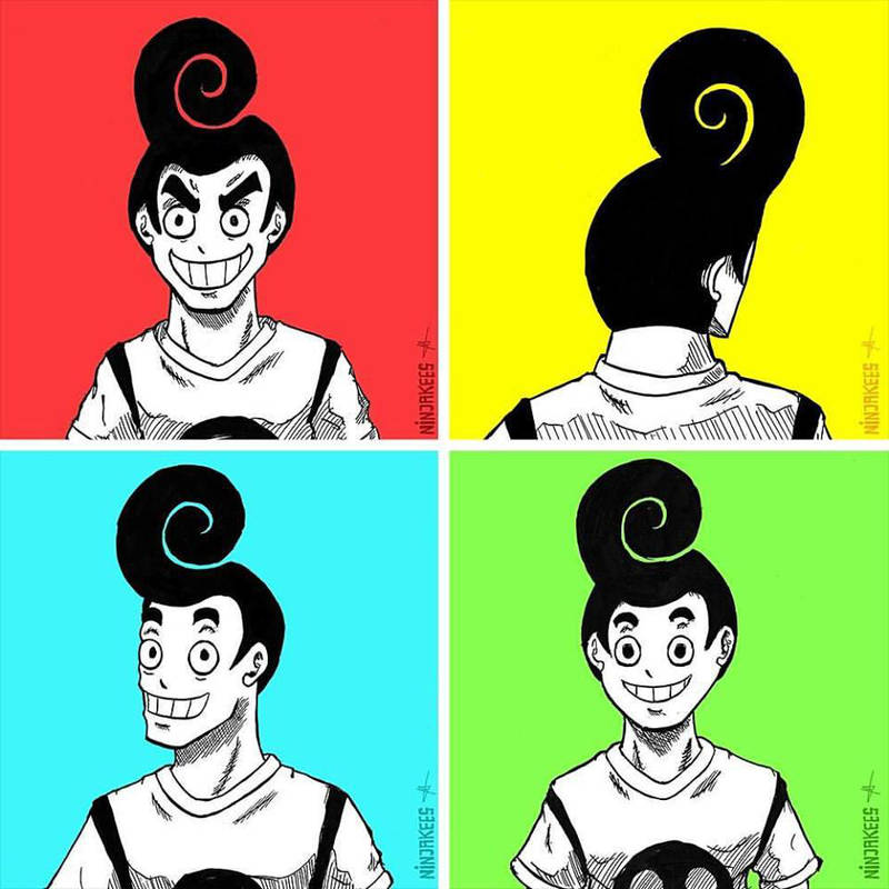 CURLY COLOR by N1NJAKEES