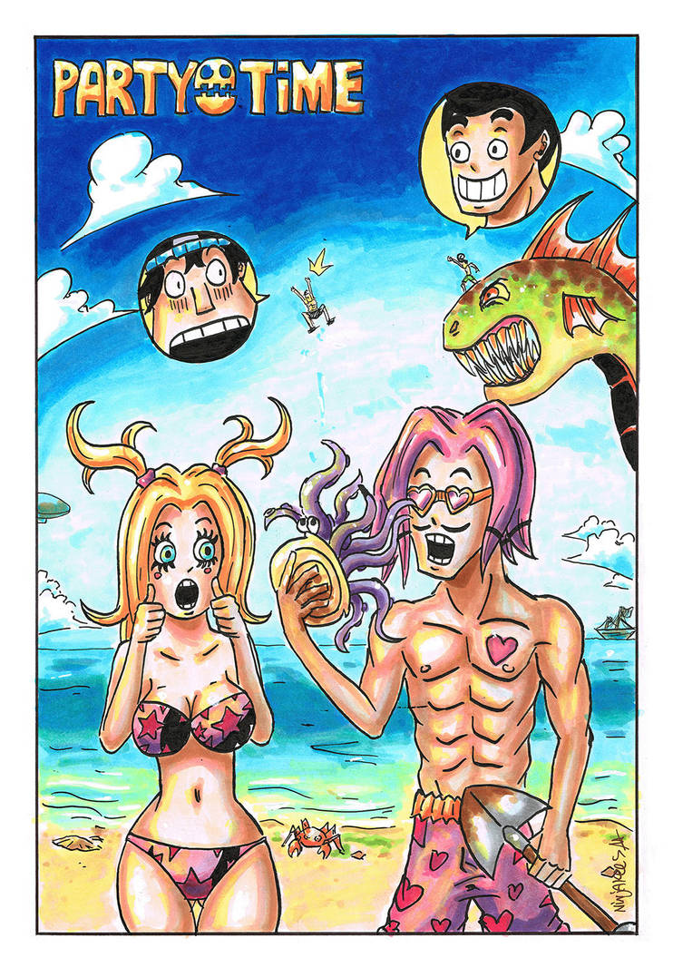 PARTY TIME - SUNNY BEACH by N1NJAKEES
