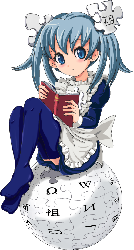 Wikipe-tan by SigurdHosenfeld