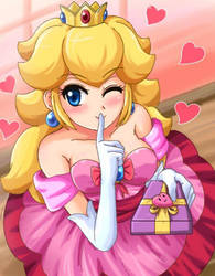 Peach's gift by SigurdHosenfeld