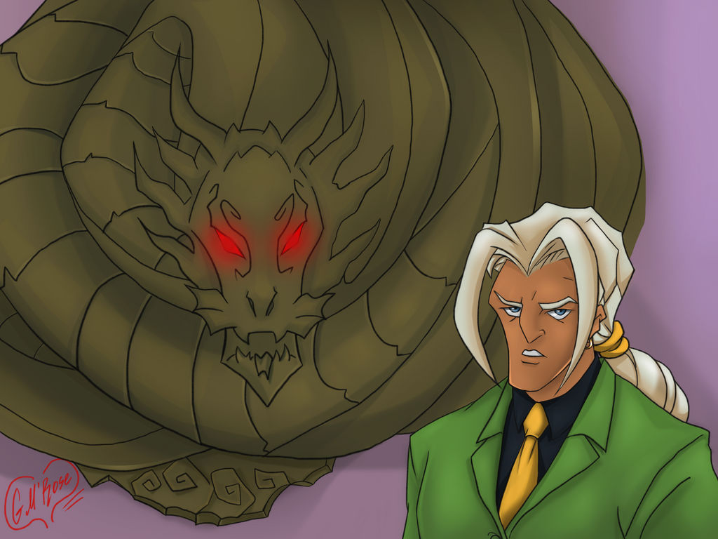 Val and Shendu by GoldieMilrose