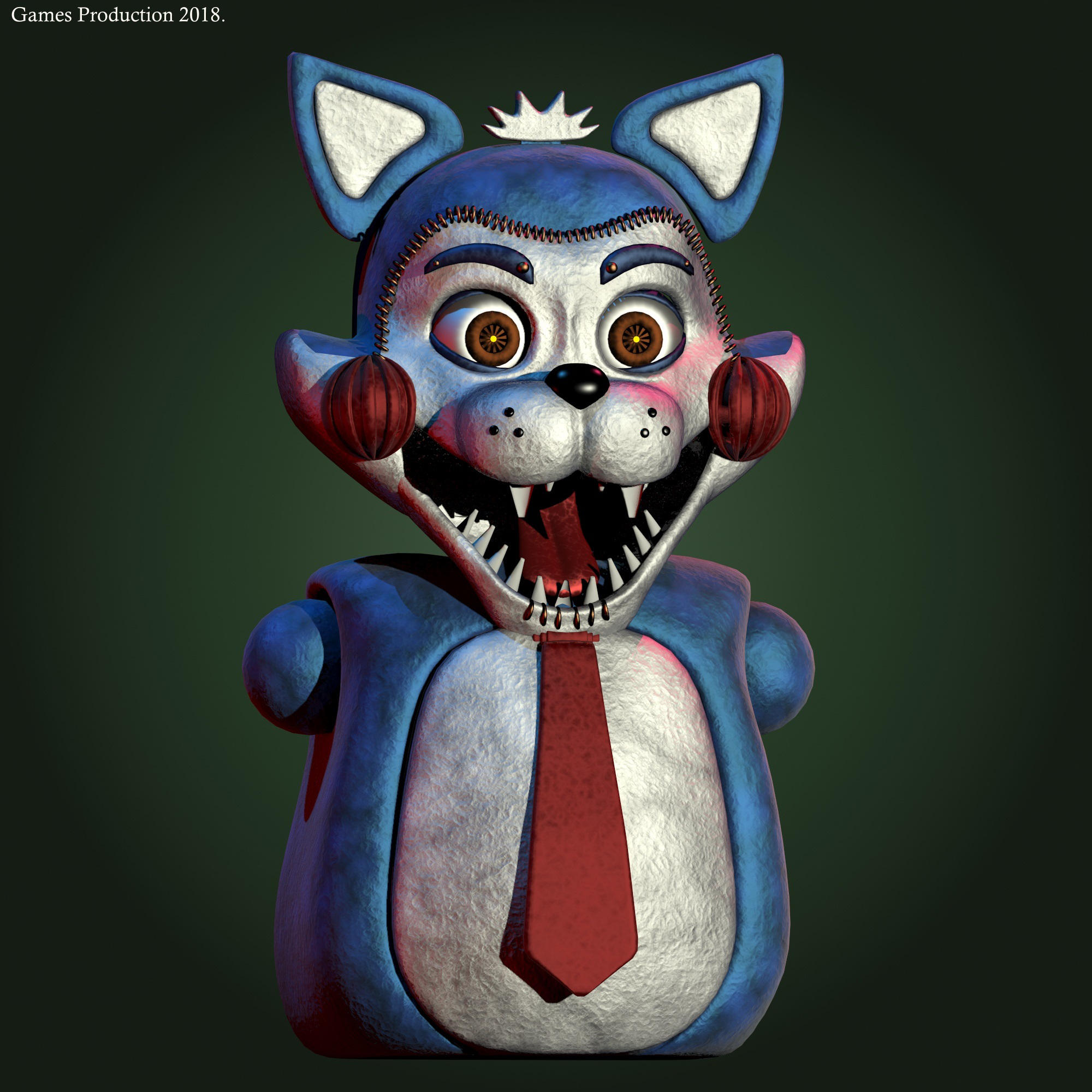  FNAC 4  Candy the Cat WIP Unofficial by GamesProduction 