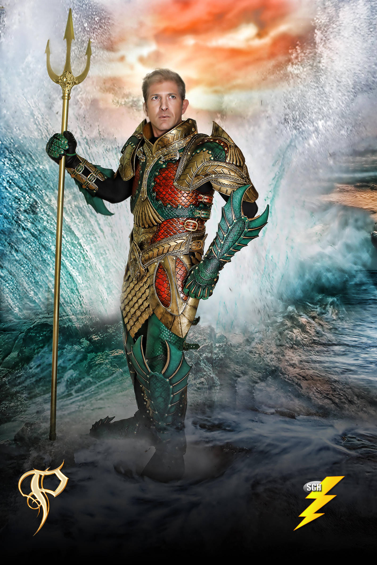 Medieval Aquaman Armor by Azmal