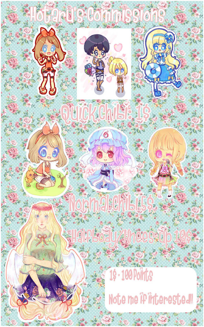 Commission info by HotaruAyanami Commission info by HotaruAyanami