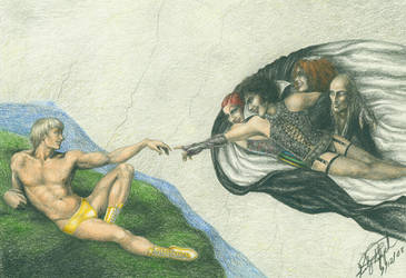 The Creation of Rocky by love-and-commissions