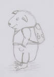 Hiking Guinea Pig by Walt-Marsters